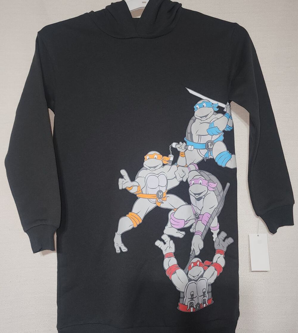 Ninja turtles Cowabunga kids hoodie Medium 7-8 hoodie